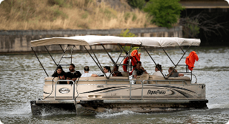 Pontoon and deck boats with family-focused protection under boat insurance